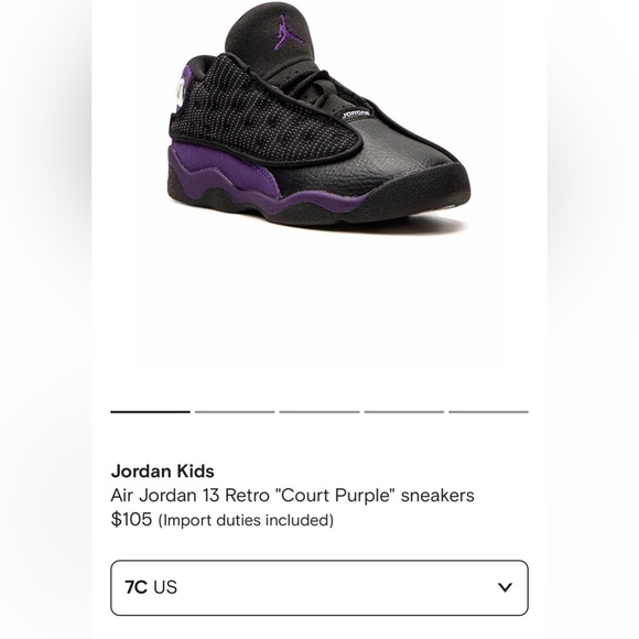 Jordan retro 13 (toddler) - Picture 2 of 6